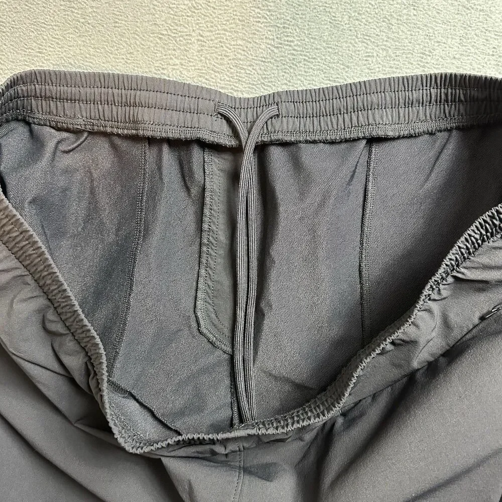 FLX Mens XXL Athletic Shorts Black Elastic Waist Active Outdoor Drawstring NWOT